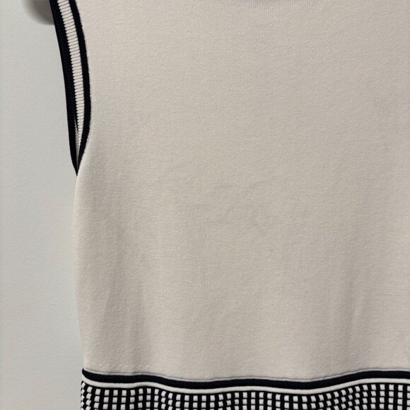 Ted Baker London Womens Mini Dress Eastyn Sleeveless Zip Back White Size 2 - Picture 3 of 5